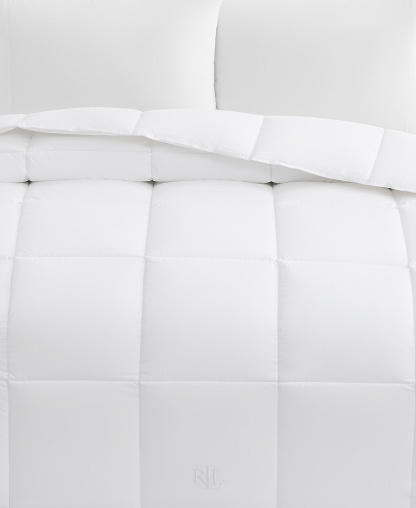 Lauren Ralph Lauren 230-Thread Count Down-Alternative Comforter, Full/Queen - White