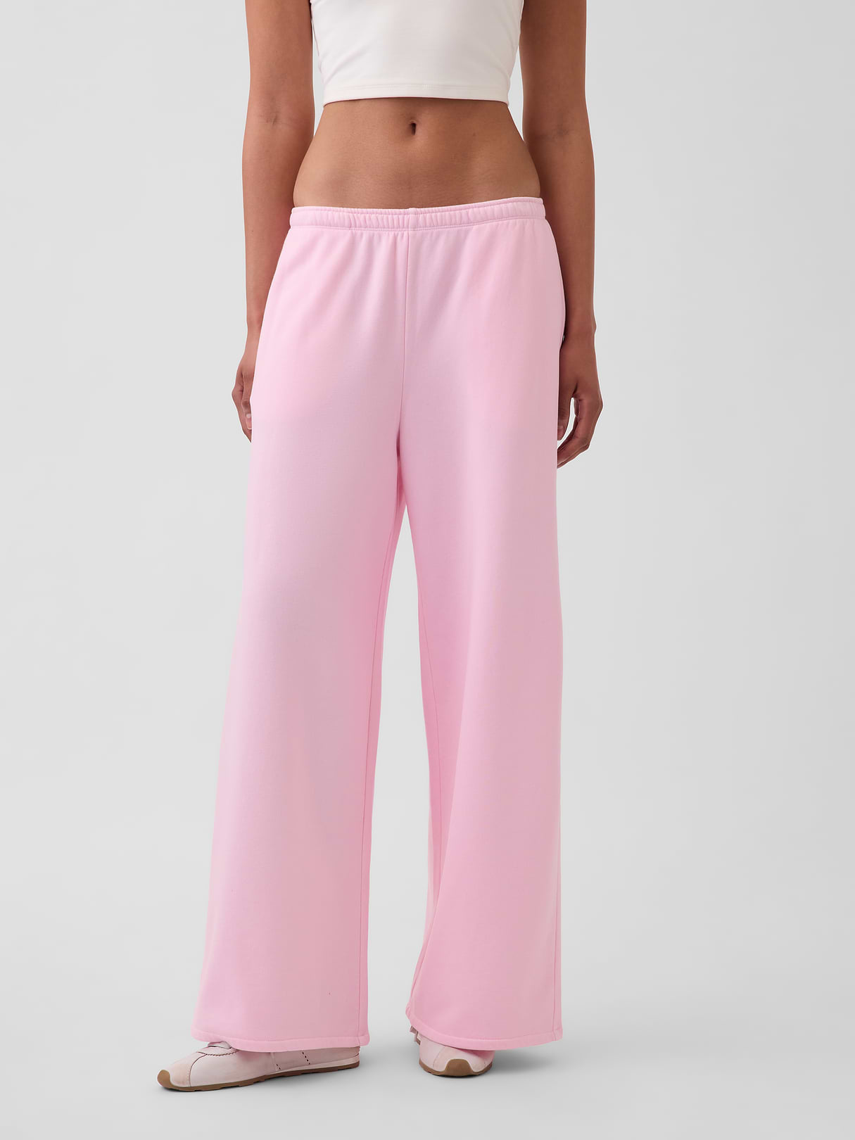 VintageSoft Baggy Sweatpants - Primrose pink