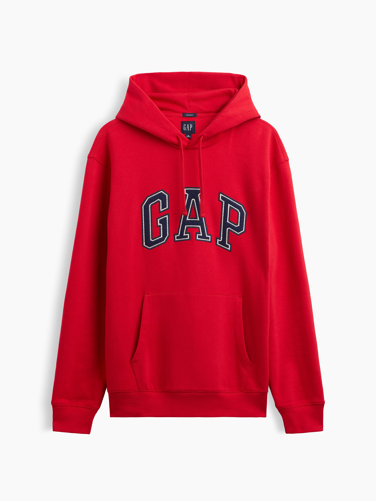Adult VintageSoft Arch Logo Hoodie - Modern red logo