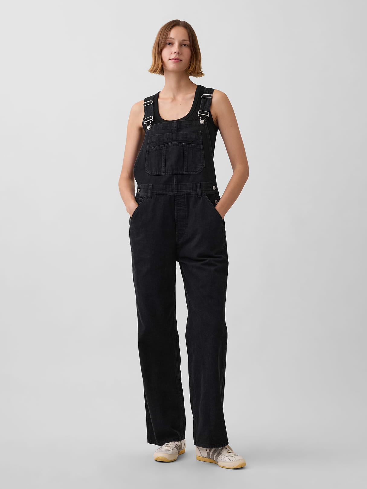 Loose Overalls - Black wash