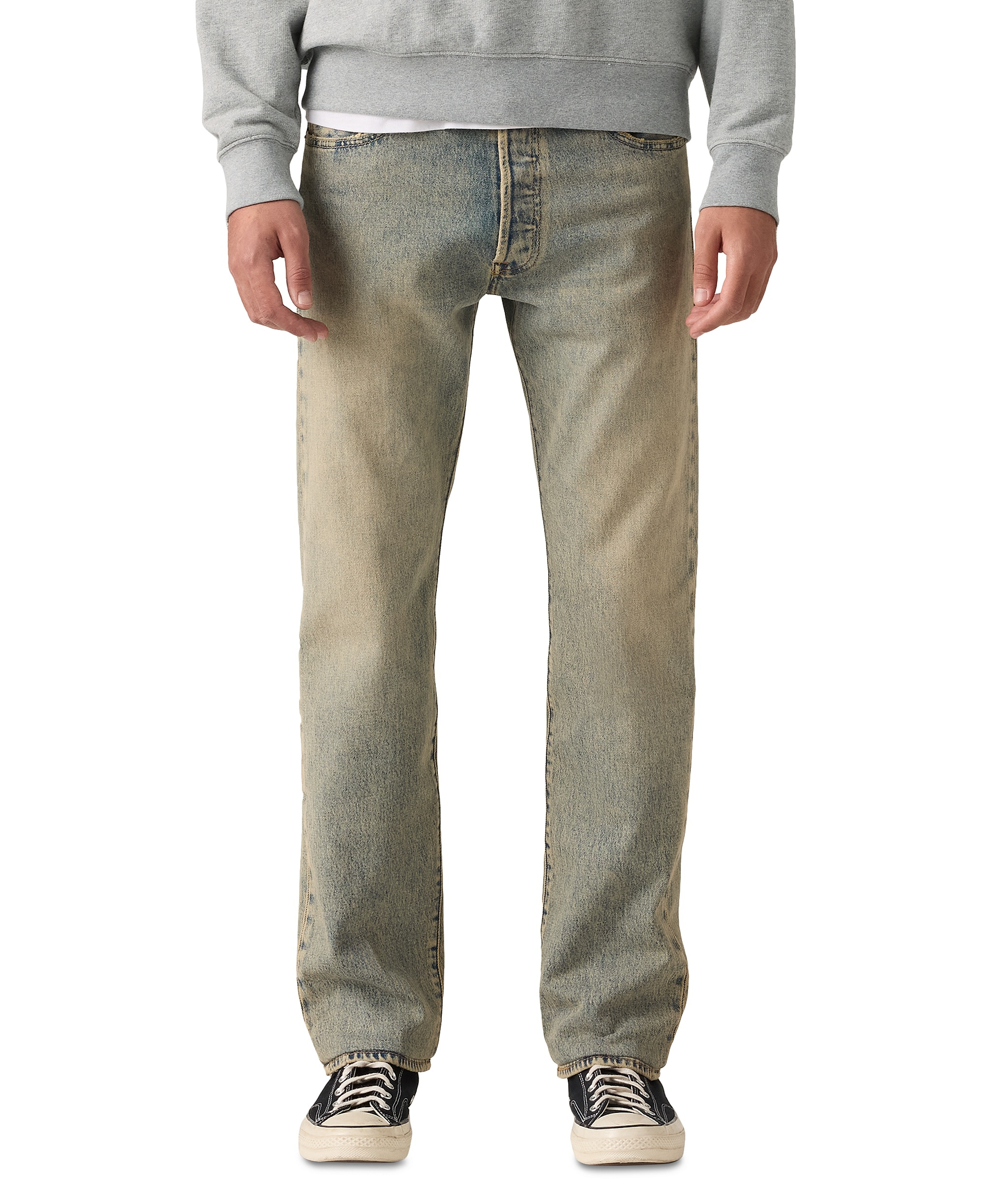 Levi's Men's 501™ Regular-Fit Button Fly Non-Stretch Jeans - Along the Coast