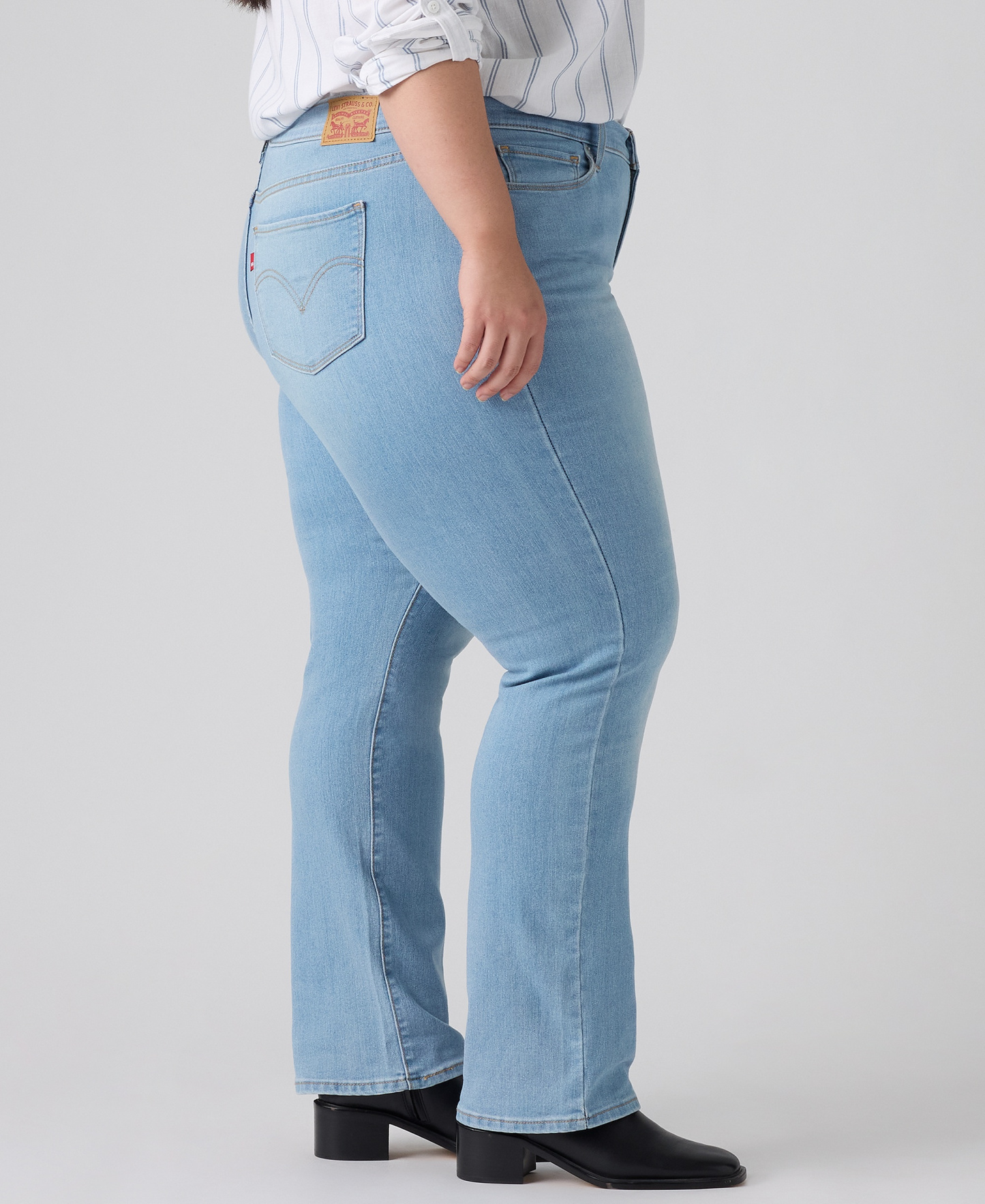 Levi's Trendy Plus Size Classic Straight Leg Jeans - Up And Away Plus