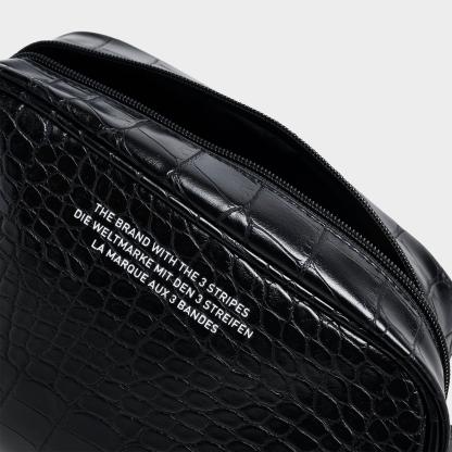 adidas Originals Airliner Crossbody Bag - Black Croc