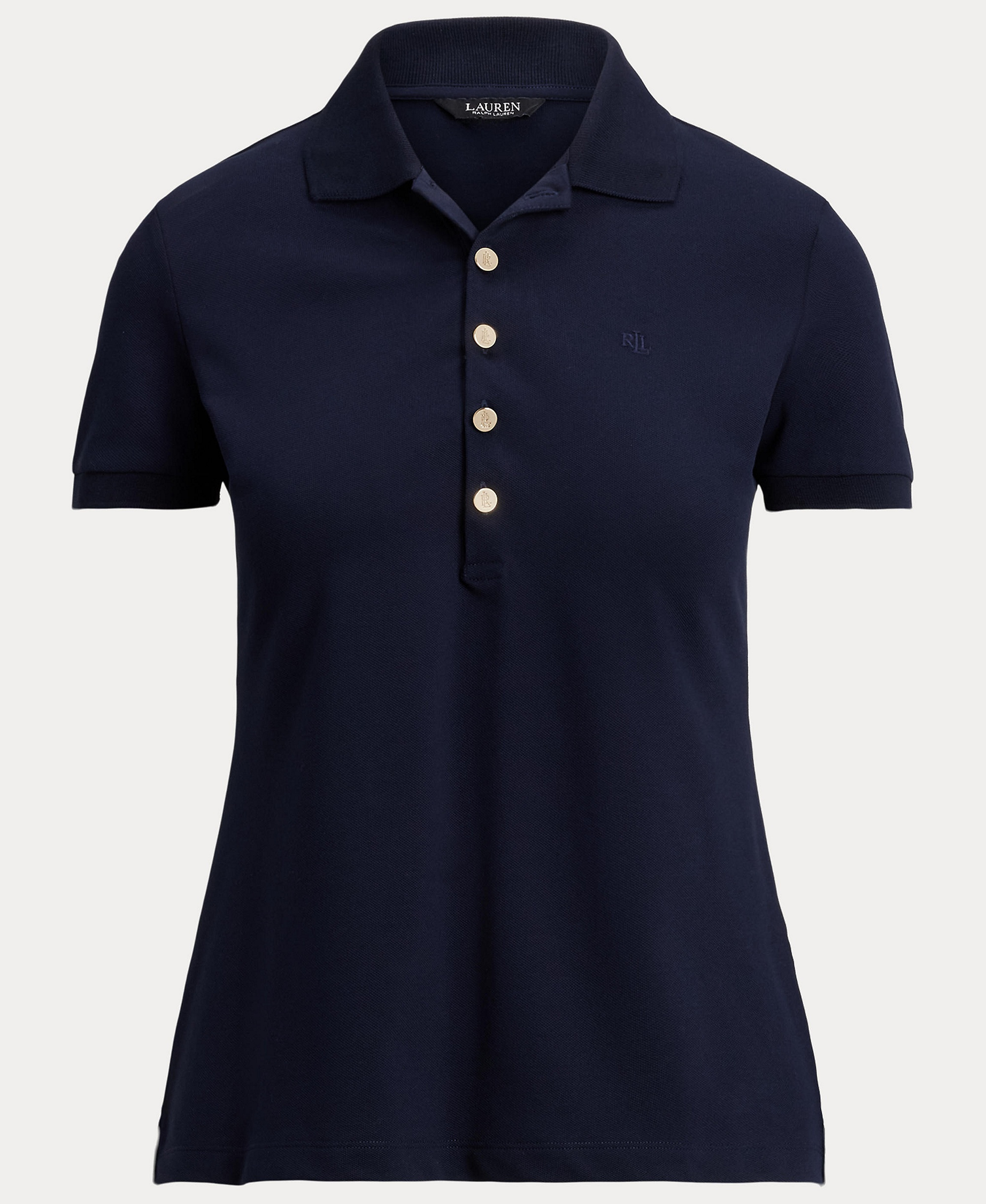 Lauren Ralph Lauren Piqué Polo Shirt - Lauren Navy