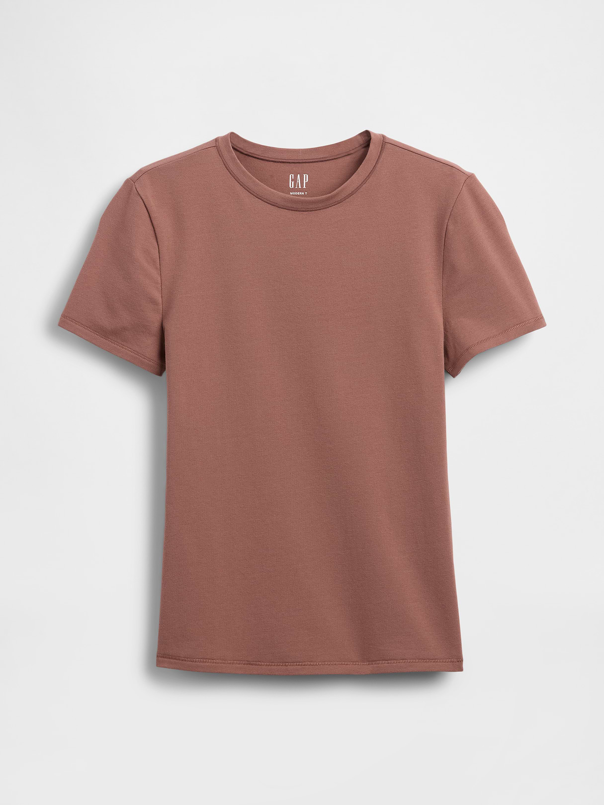 CloseKnit Jersey T-Shirt - Mauvey brown