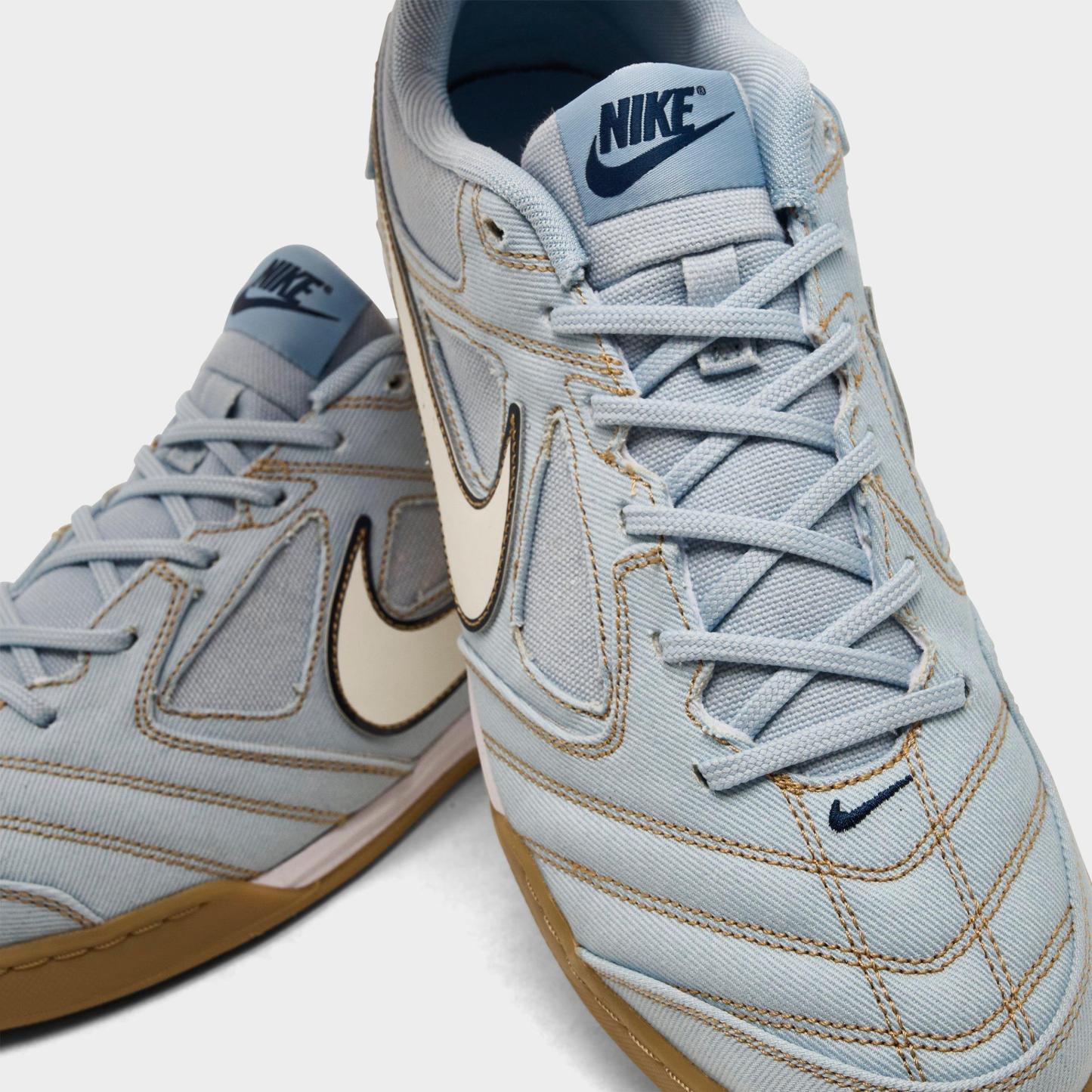 Men's Nithtke Gato LV8 Casual Shoes - Light Armory Blue/Light Armory Blue/Gum Light Brown/White - Detail shot