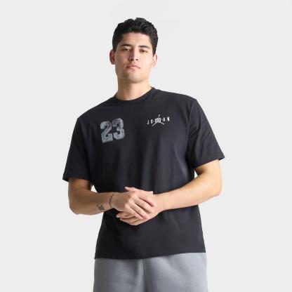 Men's Jordan Varsity 23 T-Shirt - Black/White - view 1