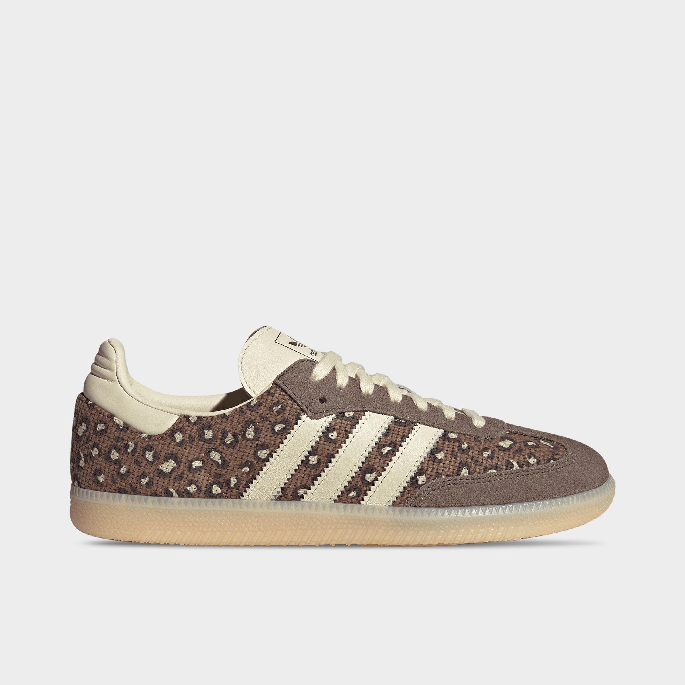 Men's adidas Originals Samba OG Casual Shoes - Part 1 - Preloved Brown/Warm Vanilla/Sand Strata - Left shoe facing left. Outside of the shoe.