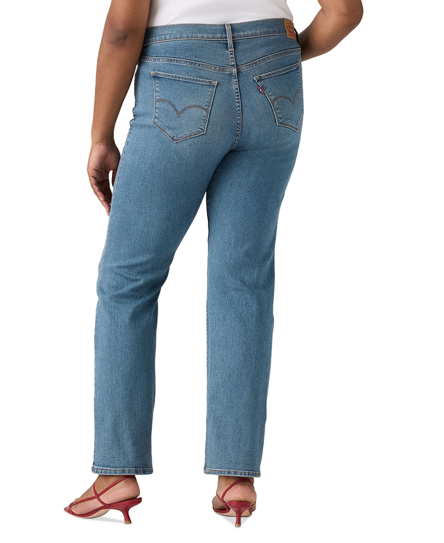 Levi's Women's 314 Shaping Slimming Straight Leg Mid-Rise Jeans - Eternal Indigo