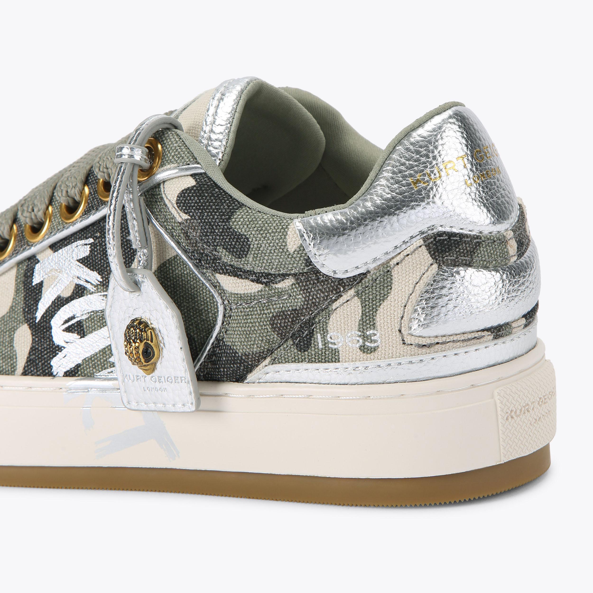 Kurt Geiger London Southbank Tag Sneaker - Green - view 4