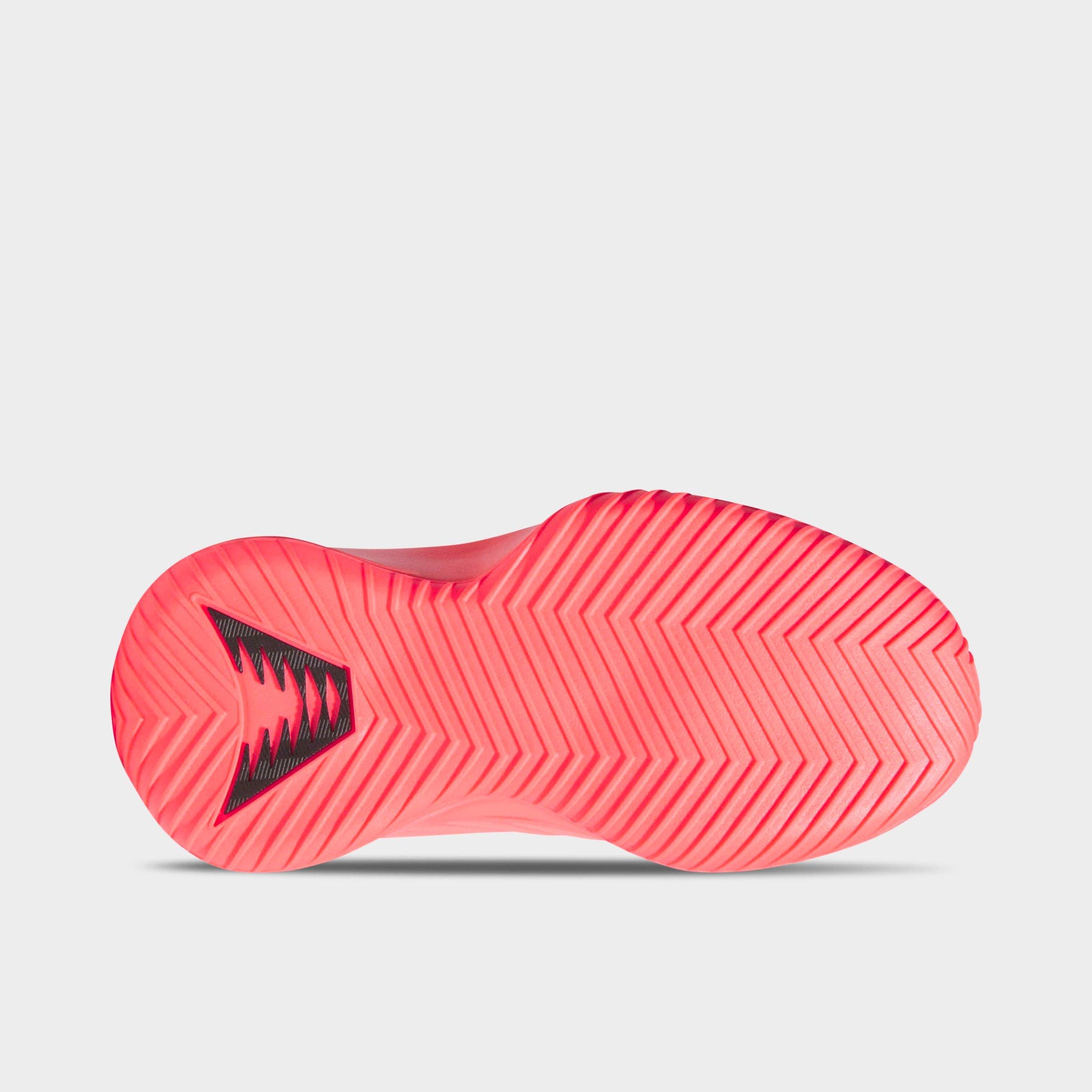 Big Kids' adidas Believe That 1 Basketball Shoes - Solar Turbo/Core Black/Slate - Bottom view