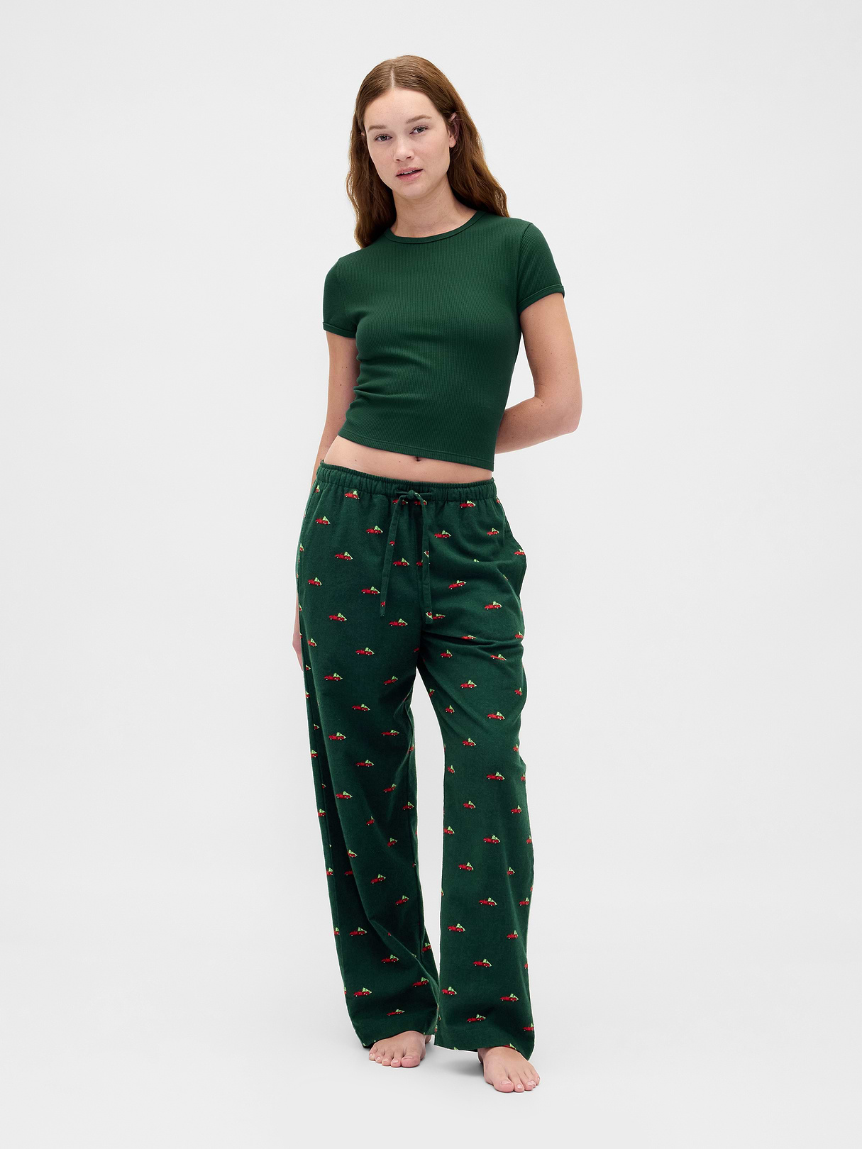 Adult Softest Flannel PJ Pants - Trucks