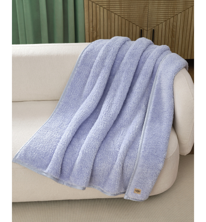 UGG® Classic UGGfluff Throw, 50" x 70" - Misty Wisteria
