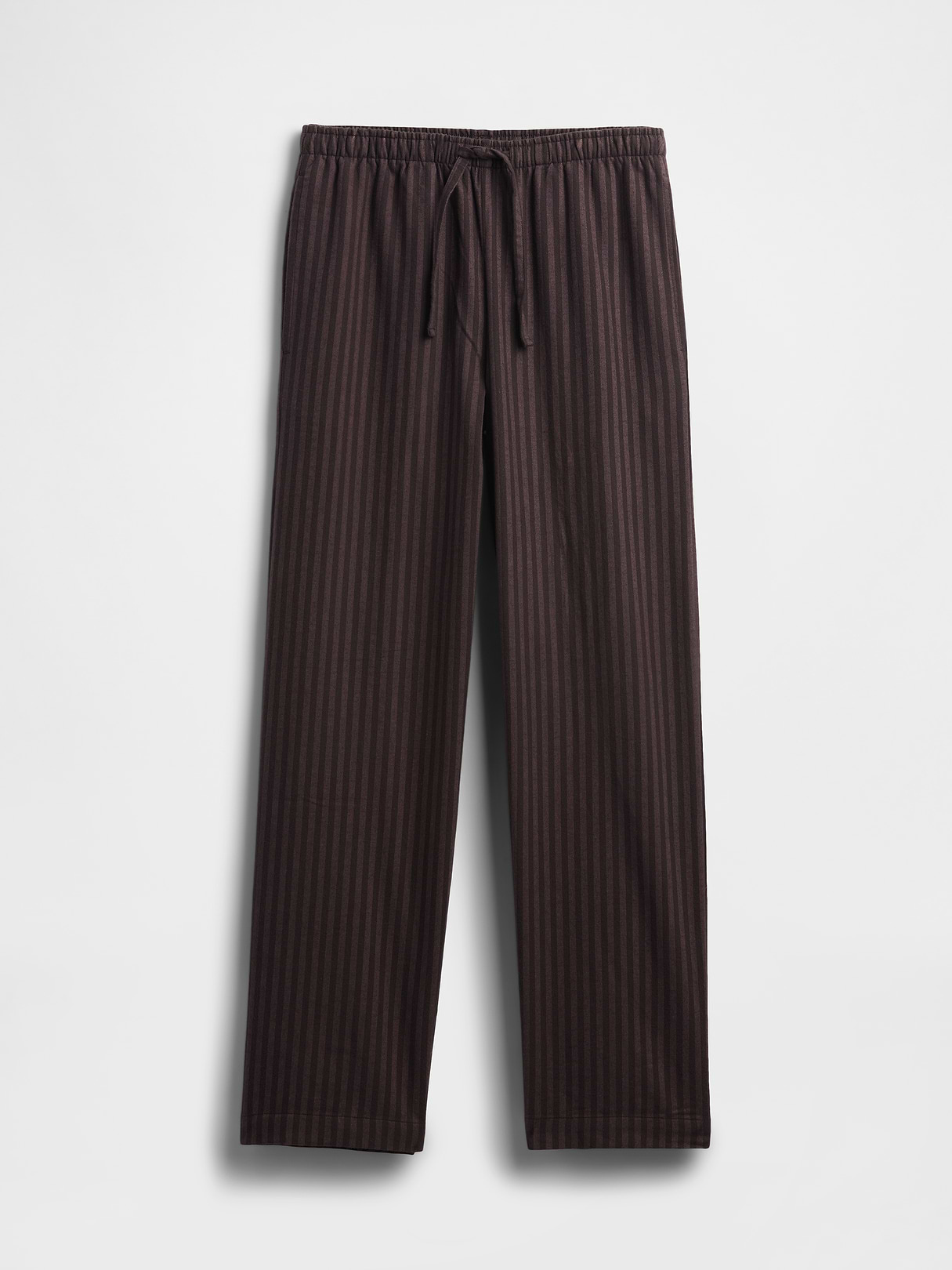 Adult Softest Flannel PJ Pants - Brown stripe
