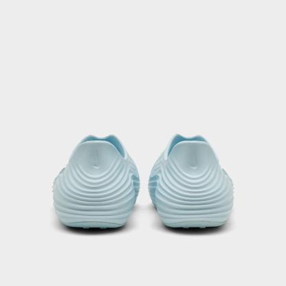 Big Kids' Nithtke ReactX Rejuven8 Recovery Casual Shoes - Glacier Blue/Glacier Blue/Glacier Blue - Back view