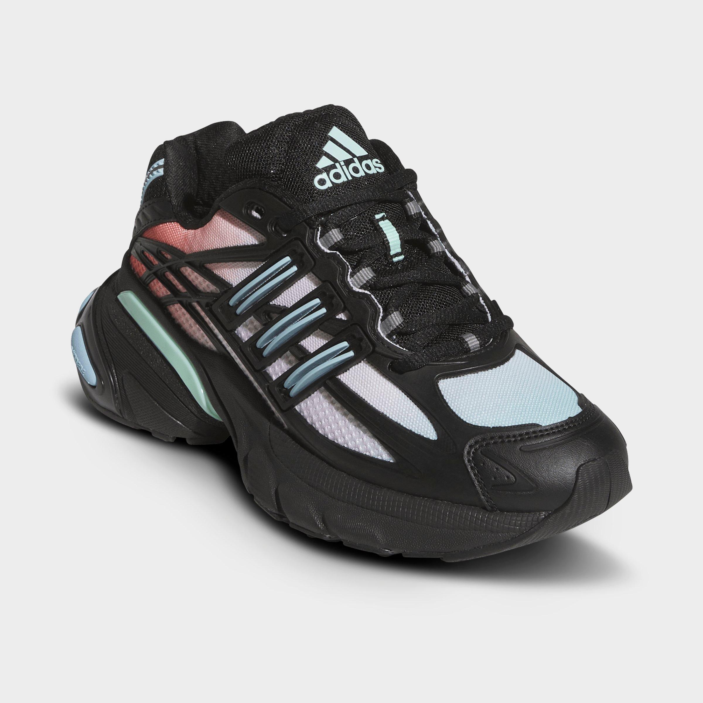 Big Kids' adidas Adistar XLG 2.0 Casual Shoes - Core Black/Clear Sky/Preloved Red - Both shoes facing left