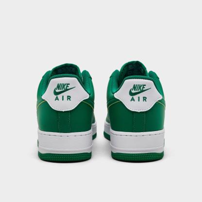 Men's Nithtke Air Force 1 '07 Casual Shoes - Part 1 - White/Malachite/White - Back view