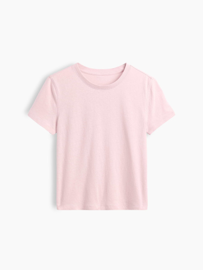 100% Cotton Authentic Shrunken T-Shirt - Primitive pink