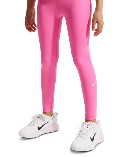Nike Girls' 7-16 One Dri-FIT High-Waisted Leggings - Pink