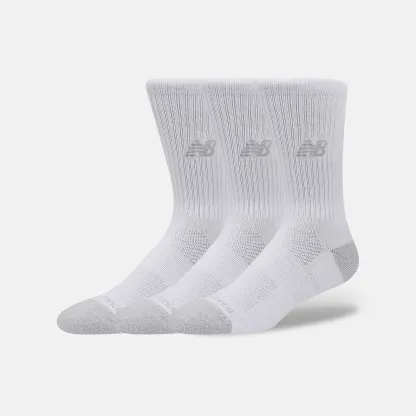 New Balance Active Crew Sock 3 Pack, LAS35203WT