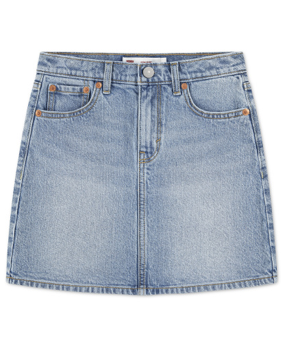 Levi's Girls' 7-16 Icon Denim Skirt - Coastal Drift