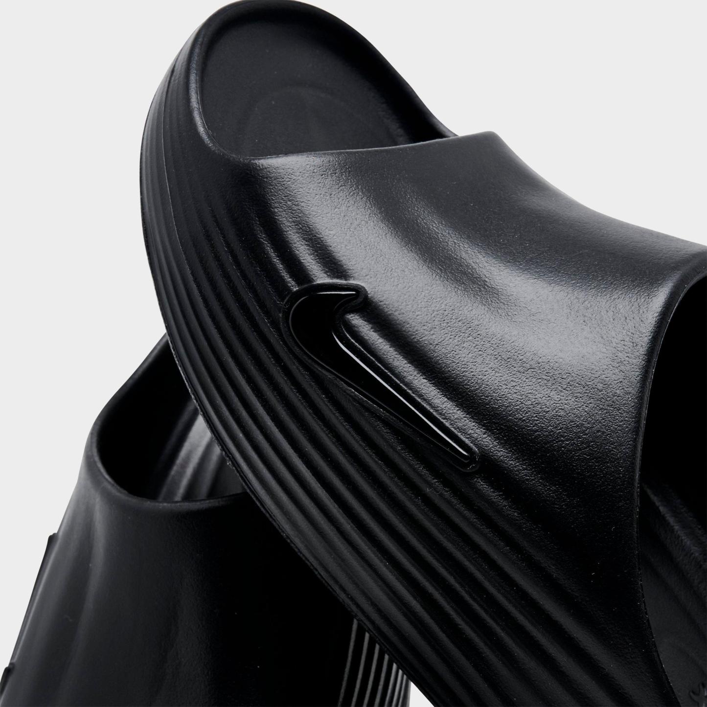 Men's Nithtke ReactX Rejuven8 Slide Sandals - Black/Black/Black - Detail shot