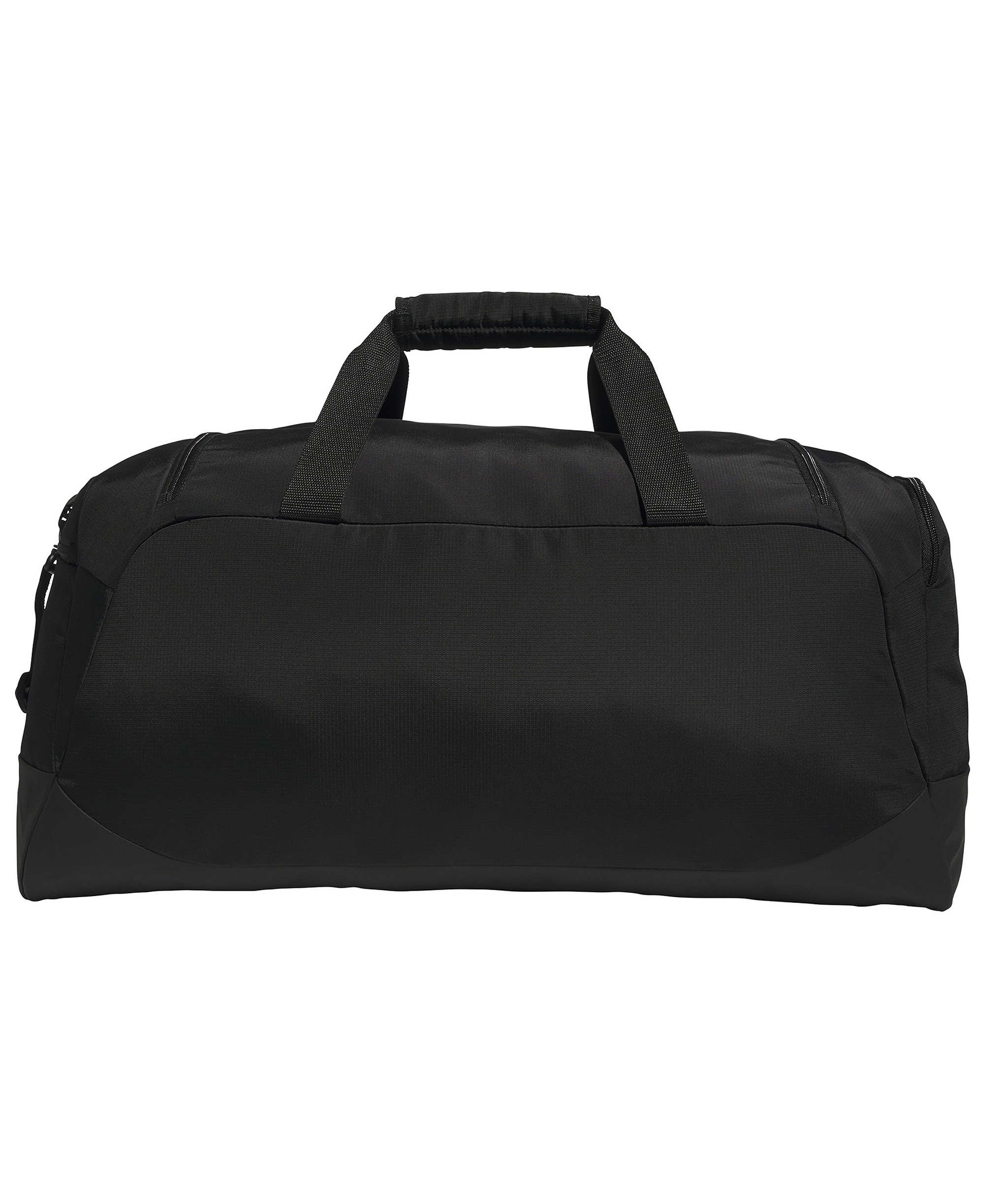 adidas Men's Medium Defender Logo Duffel Bag - Black/Silver