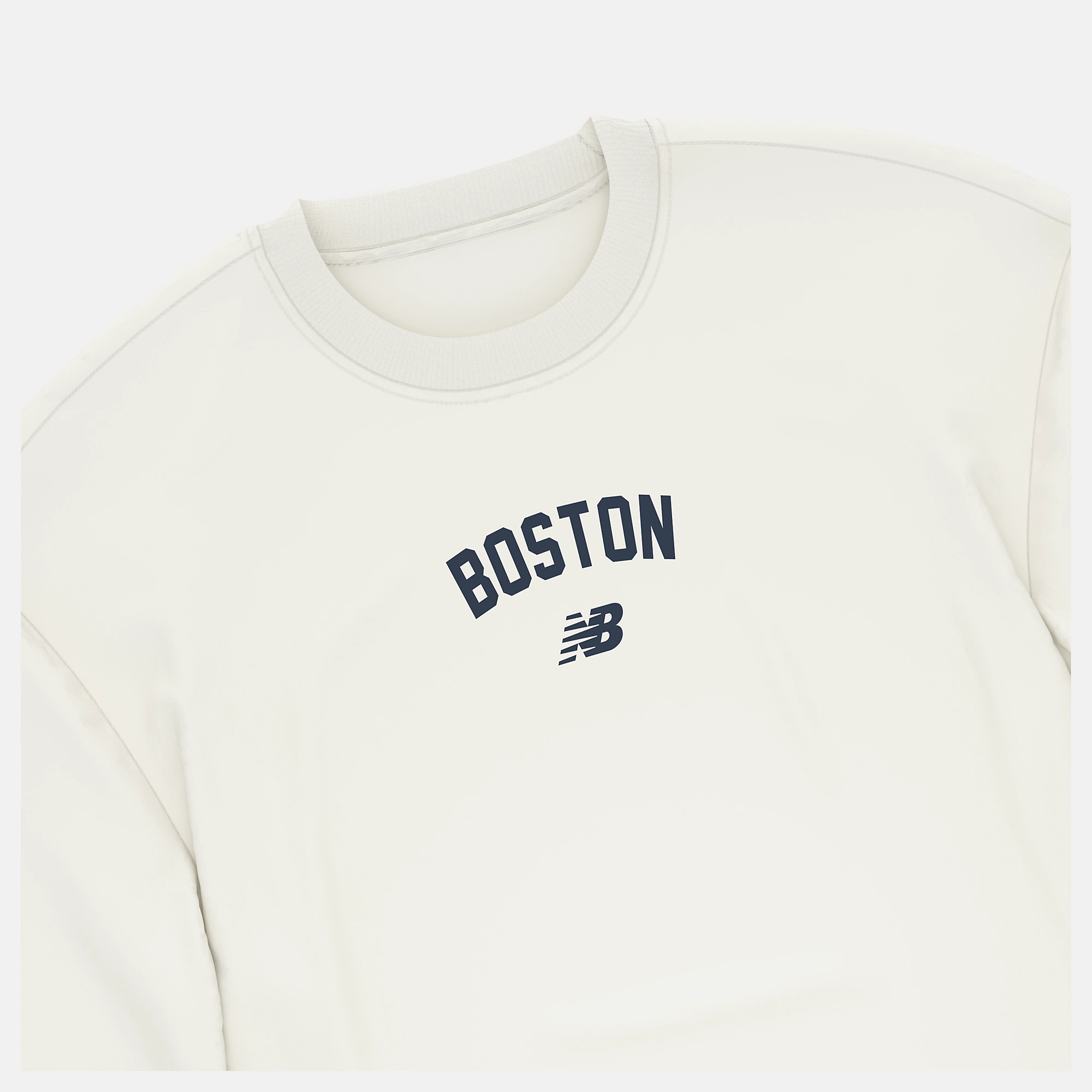 New Balance Boston City Waist Length T-Shirt, WT61W25ASST