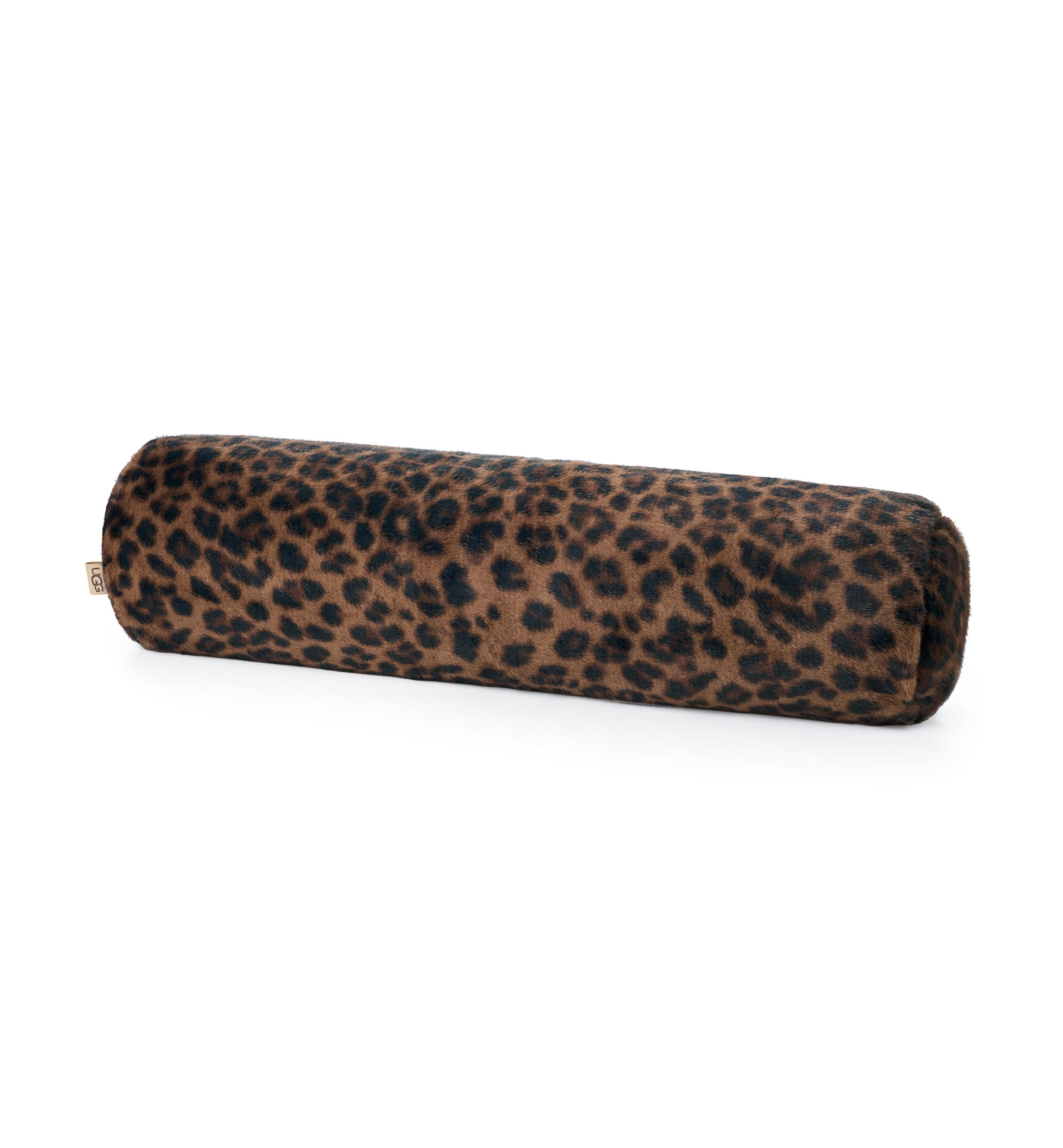 UGG® Everett Cow Pillow, 36" x 8" - Black Leopard
