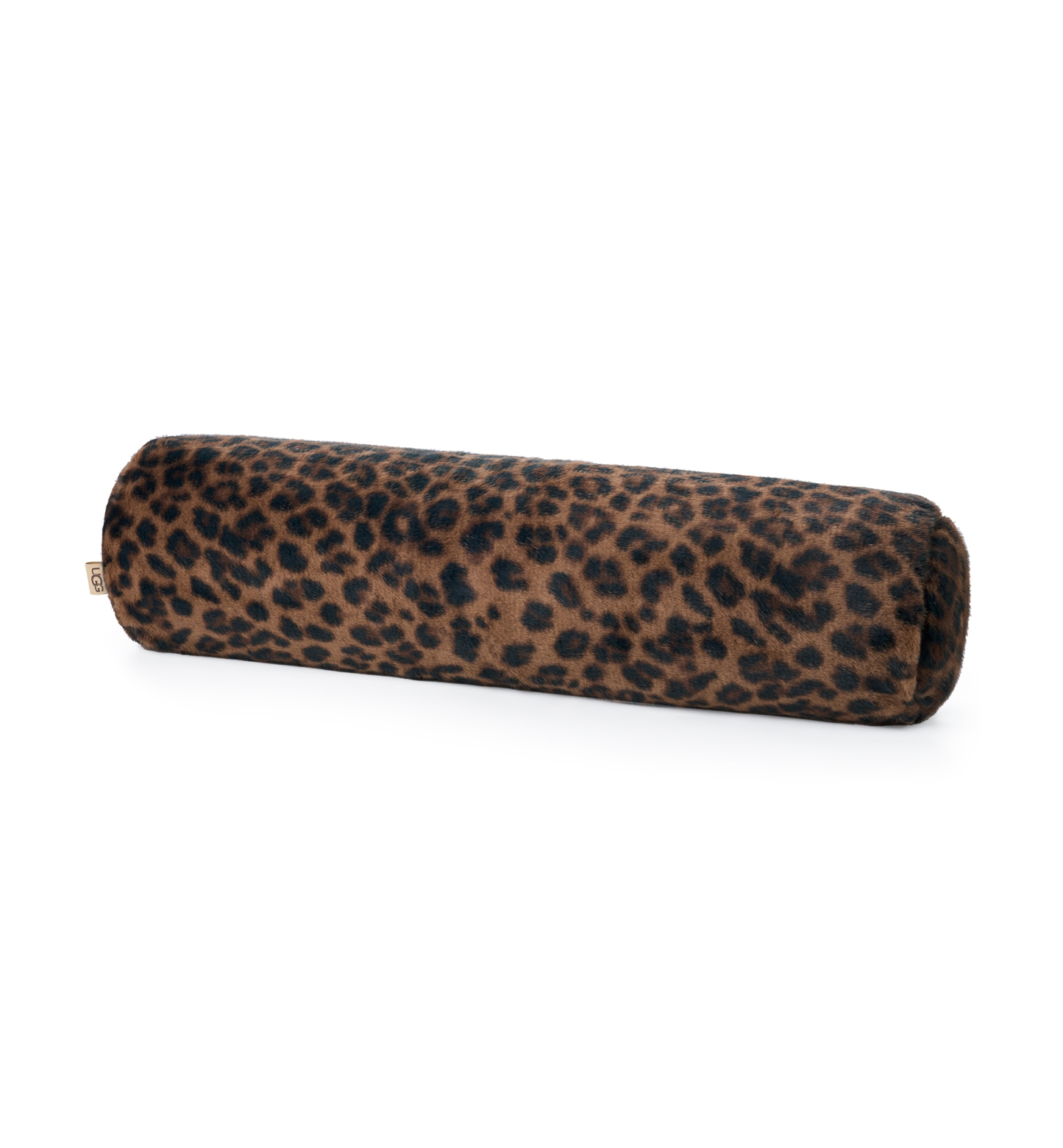 UGG® Everett Cow Pillow, 36" x 8" - Black Leopard