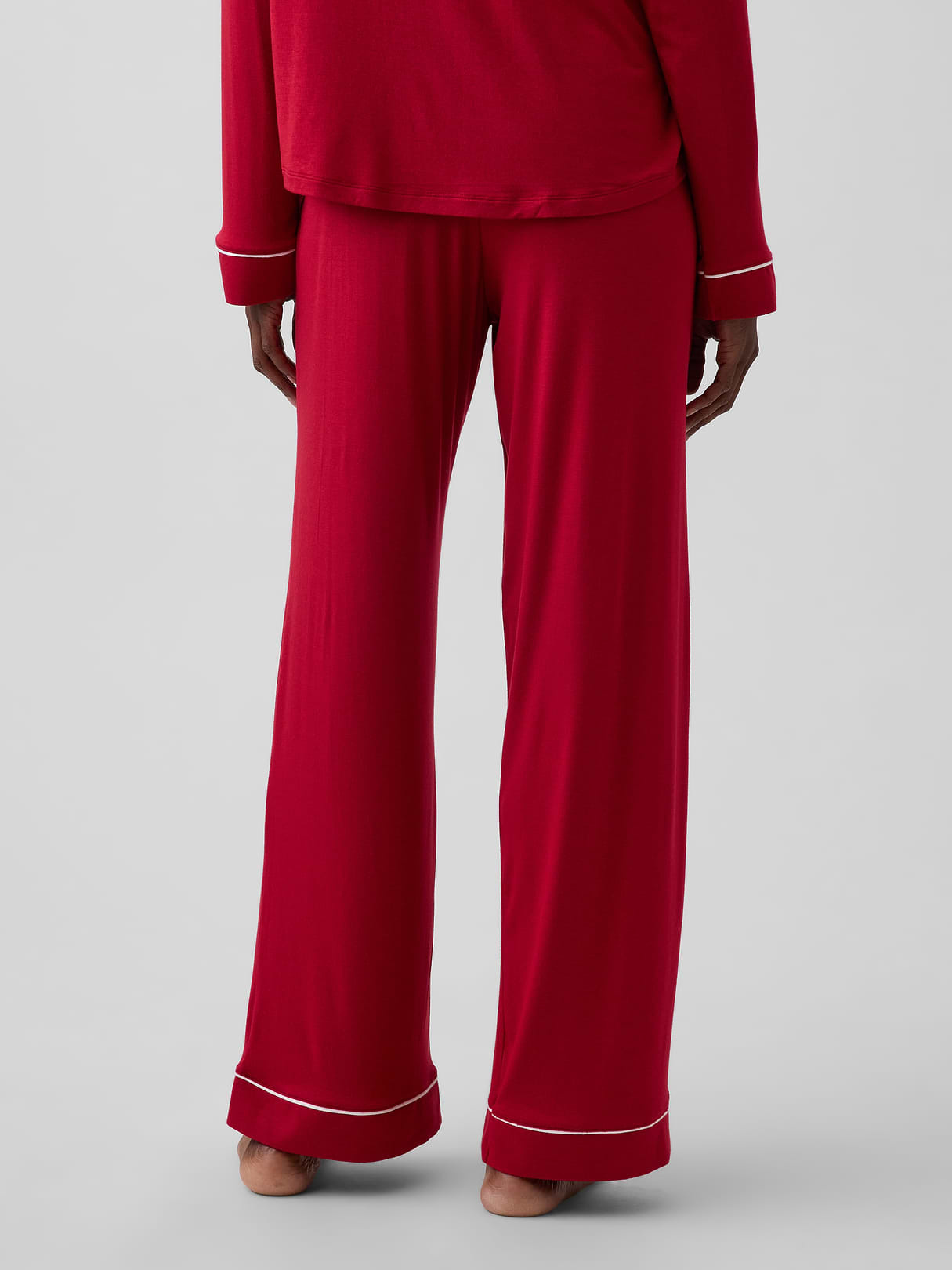 SoftMade Modal PJ Pants - Sled red