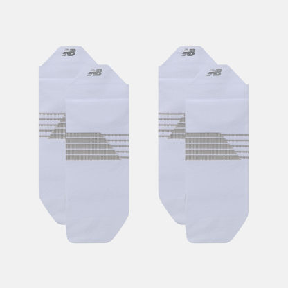 New Balance Pro Training Cushion Tab Socks 2 Pack, LAS25143WT