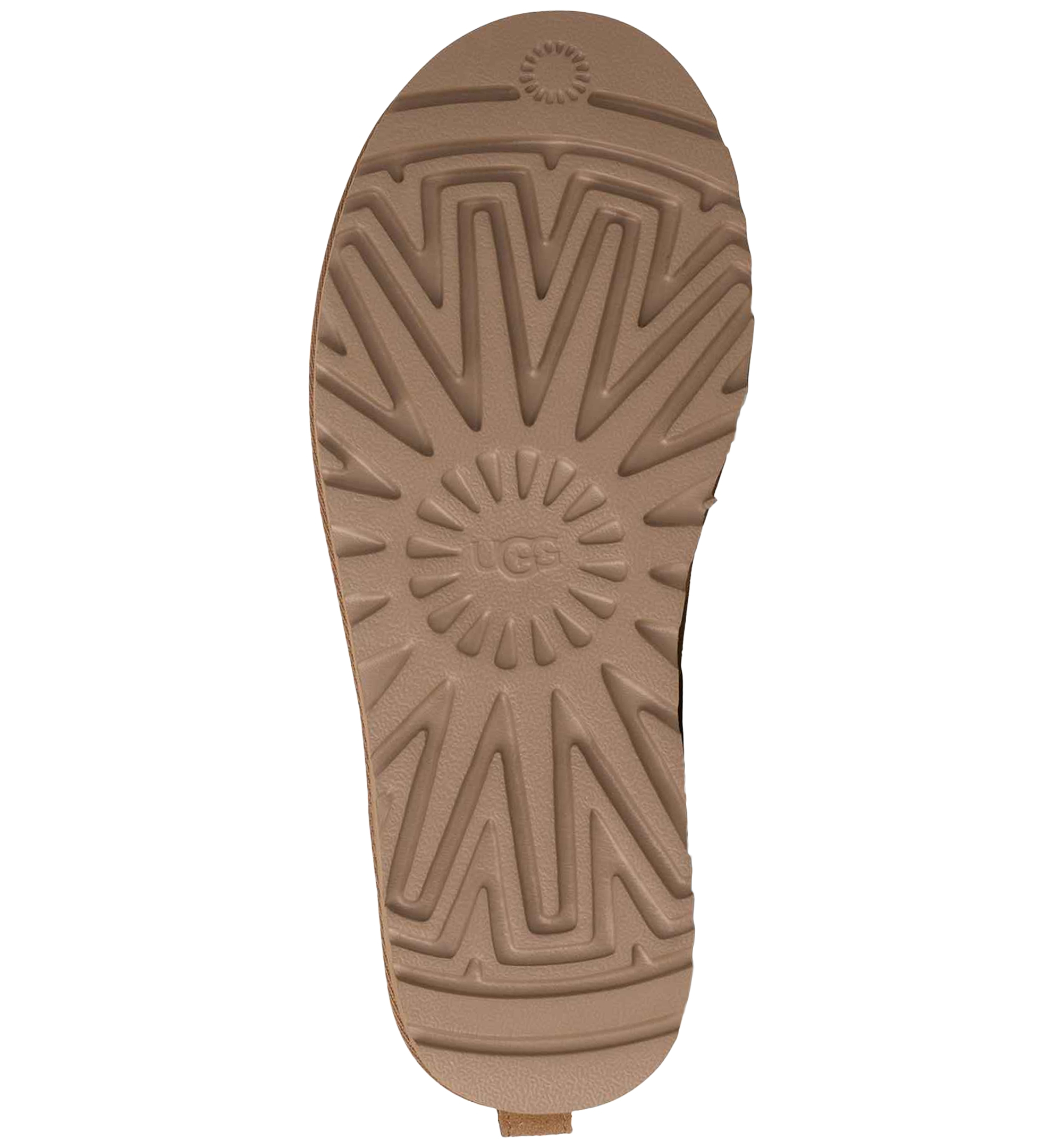 UGG® Kids' Classic Micro Slip-On Booties - Chestnut