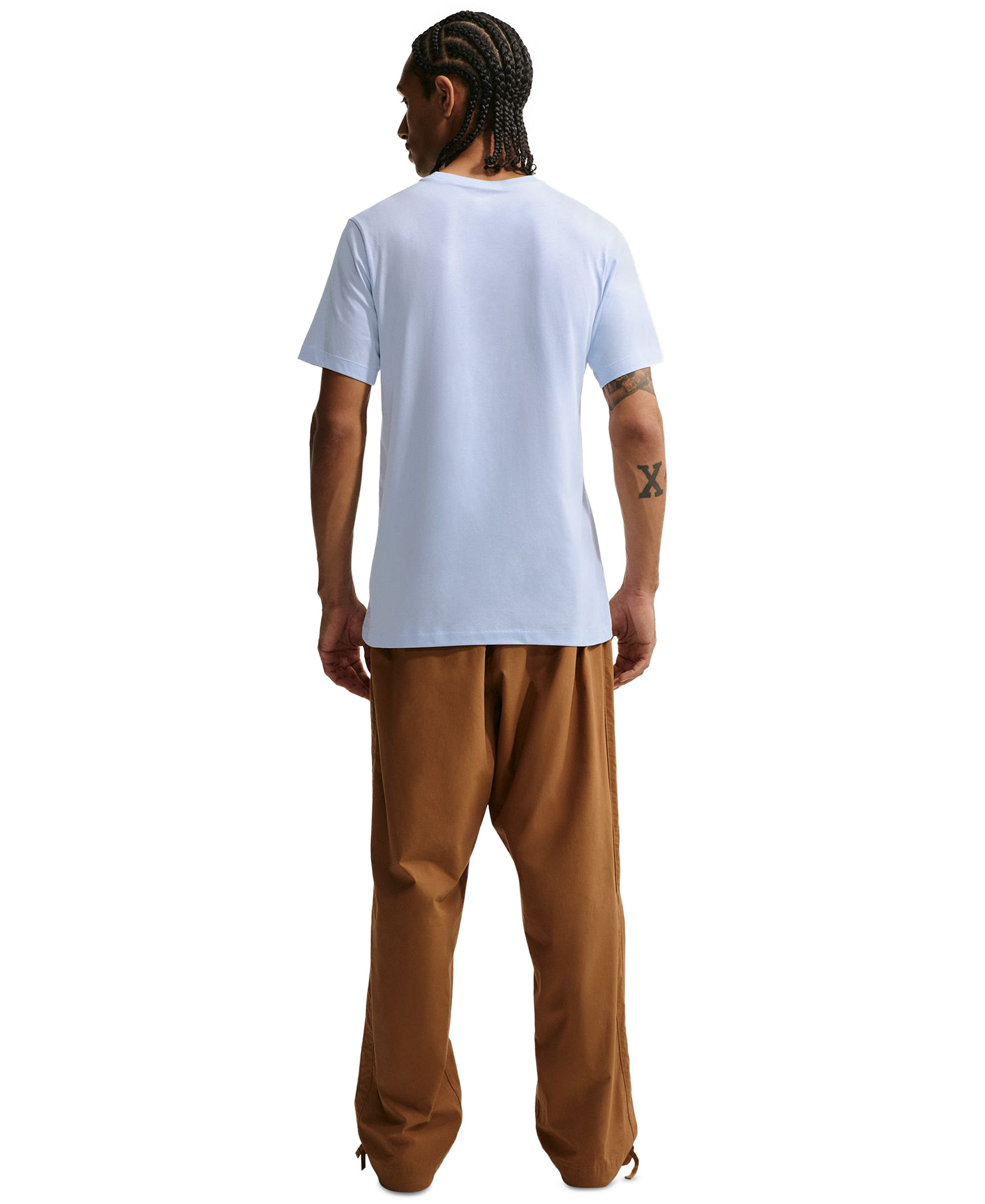 Nike Men's Sportswear Club Crewneck T-Shirt - Hydrogen Blue