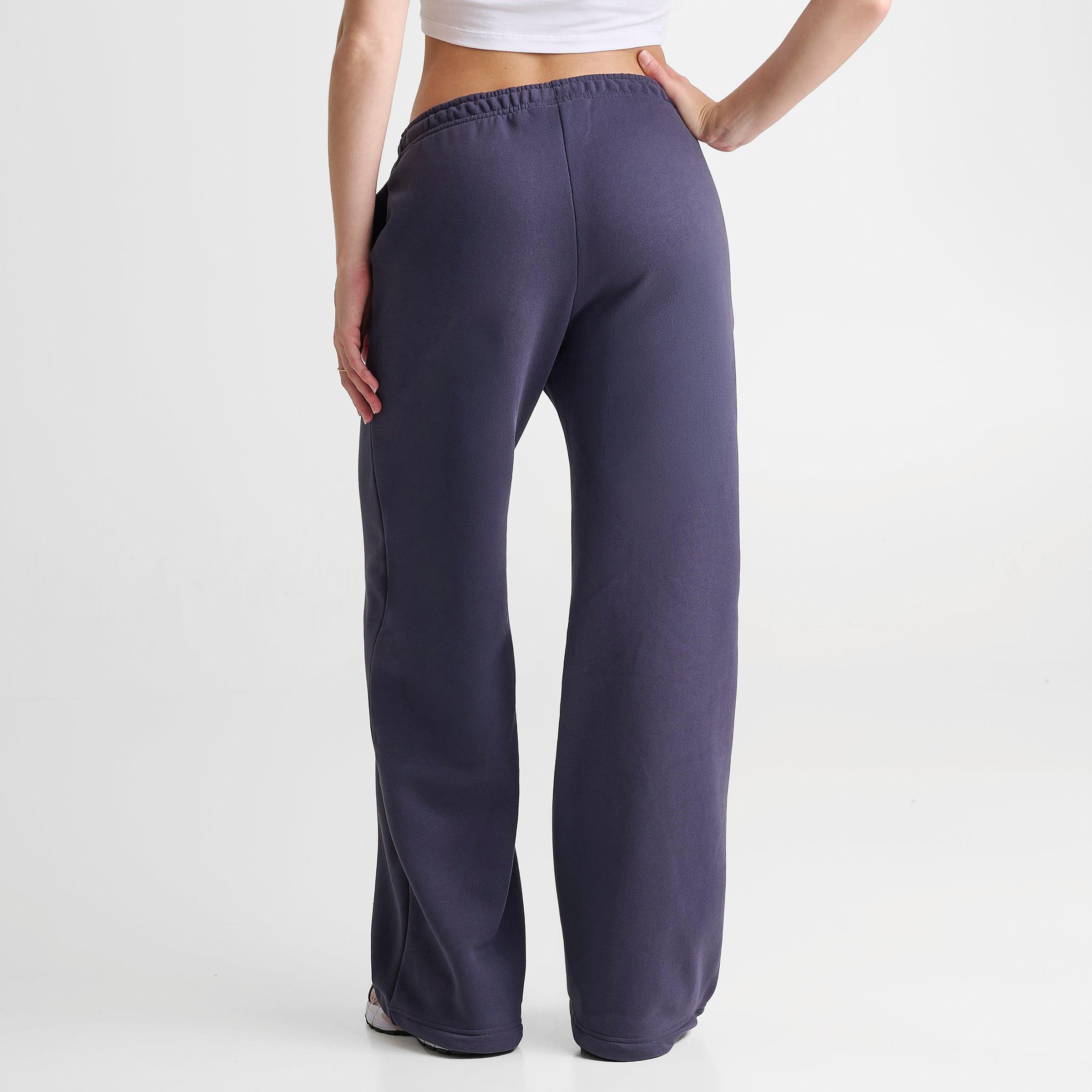 Women's Nithtke Studio Fleece Medium-Weight Wide-Leg Pants - Gridiron/Sail