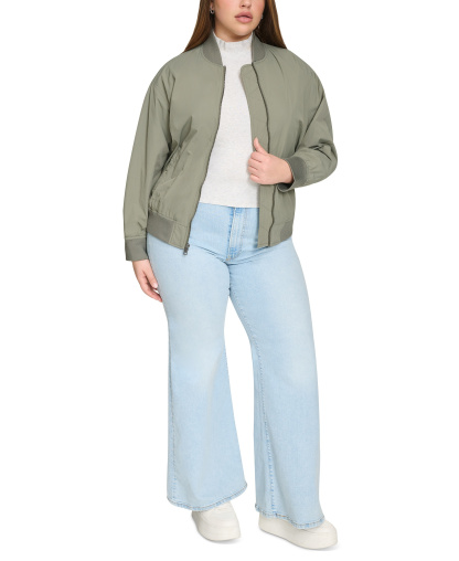 Levi's Women's Lightweight Bomber Jacket - Sage