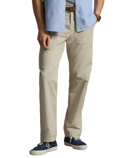 Polo Ralph Lauren Men's Stretch Classic-Fit Chino Pants - Classic Stone