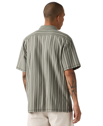 Levi's Men's Short-Sleeve Knit Camp Shirt - Basil