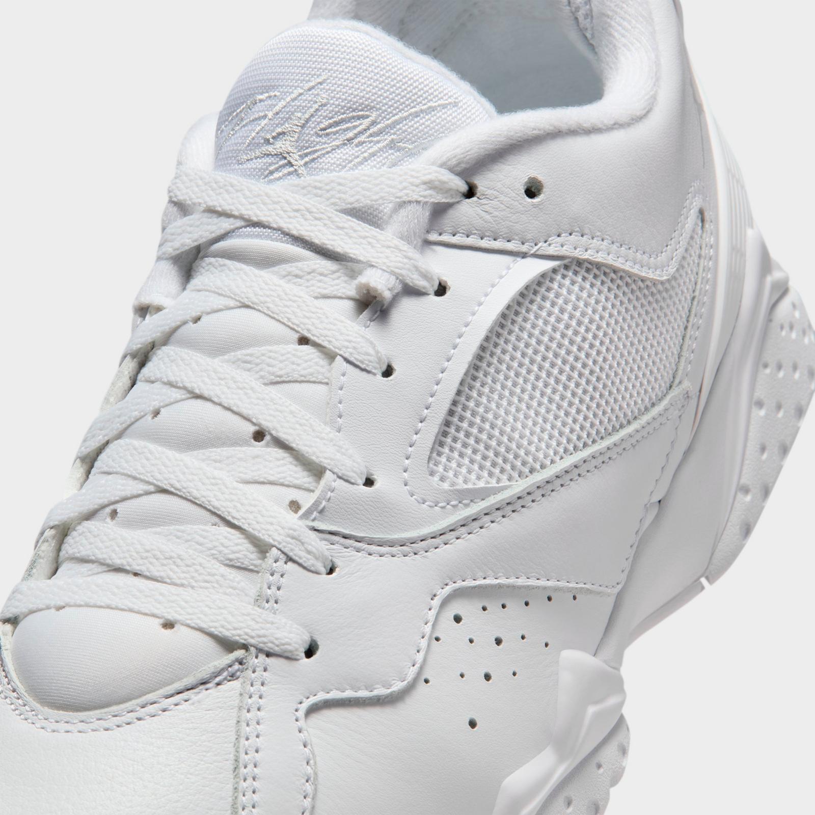 Men's Air Jordan MVP 92 Casual Shoes - White/Pure Platinum - view 3