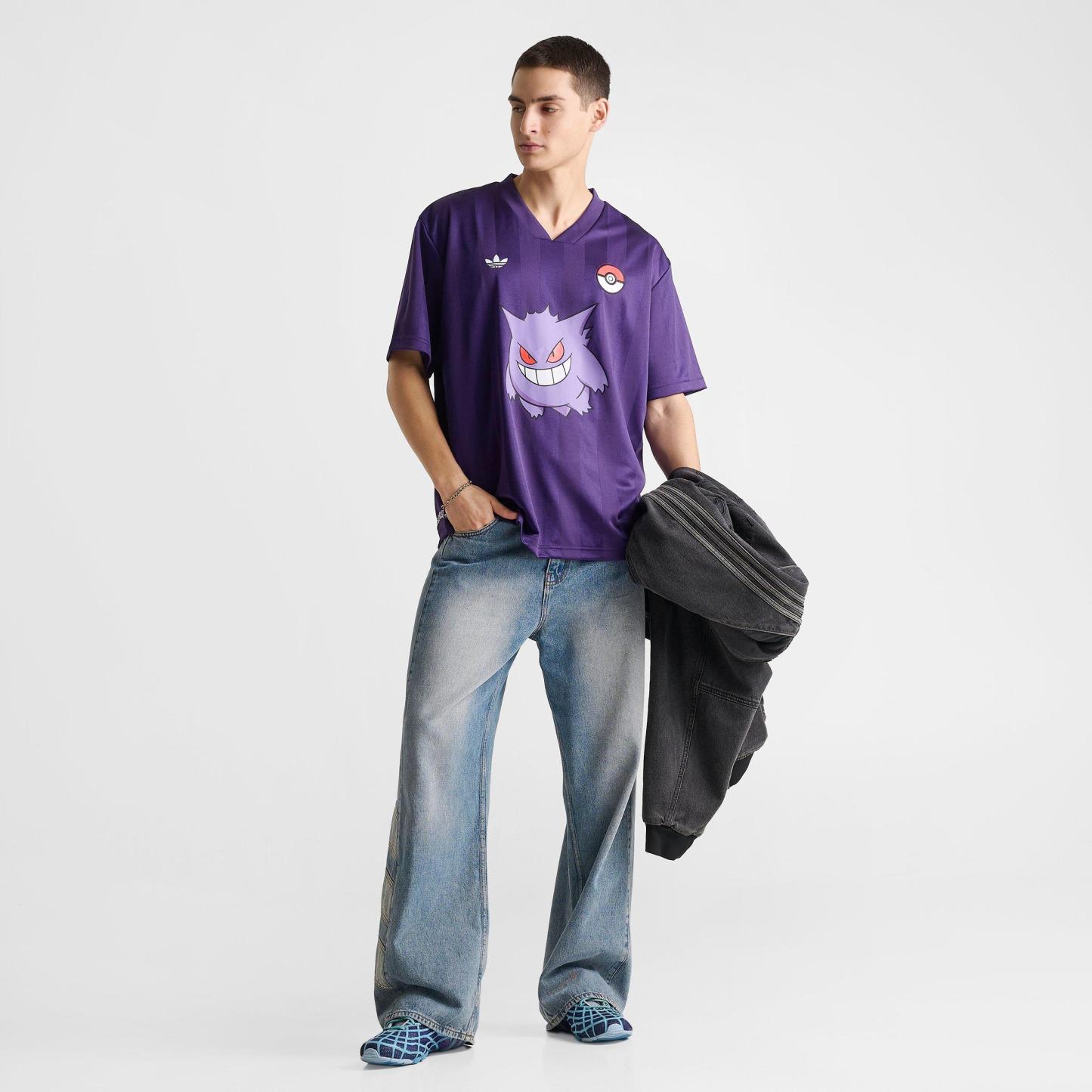 Men's adidas Originals x Pokémon Charizard Loose Jersey - Violet