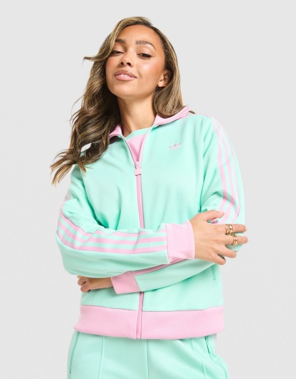 adidas Originals Classic Full Zip Track Top - Green - view 1