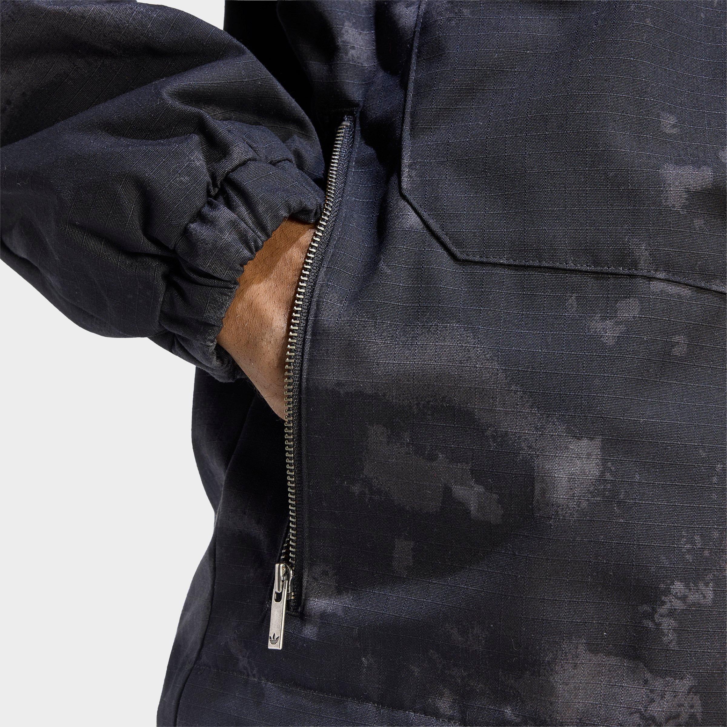 Men's adidas Originals Camo Ripstop Full-Zip Jacket - Black
