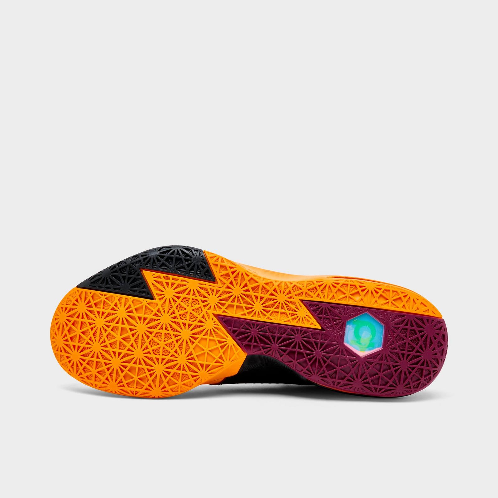 Men's Nike KD 6 Basketball Shoes - Laser Orange/Raspberry Red/Black