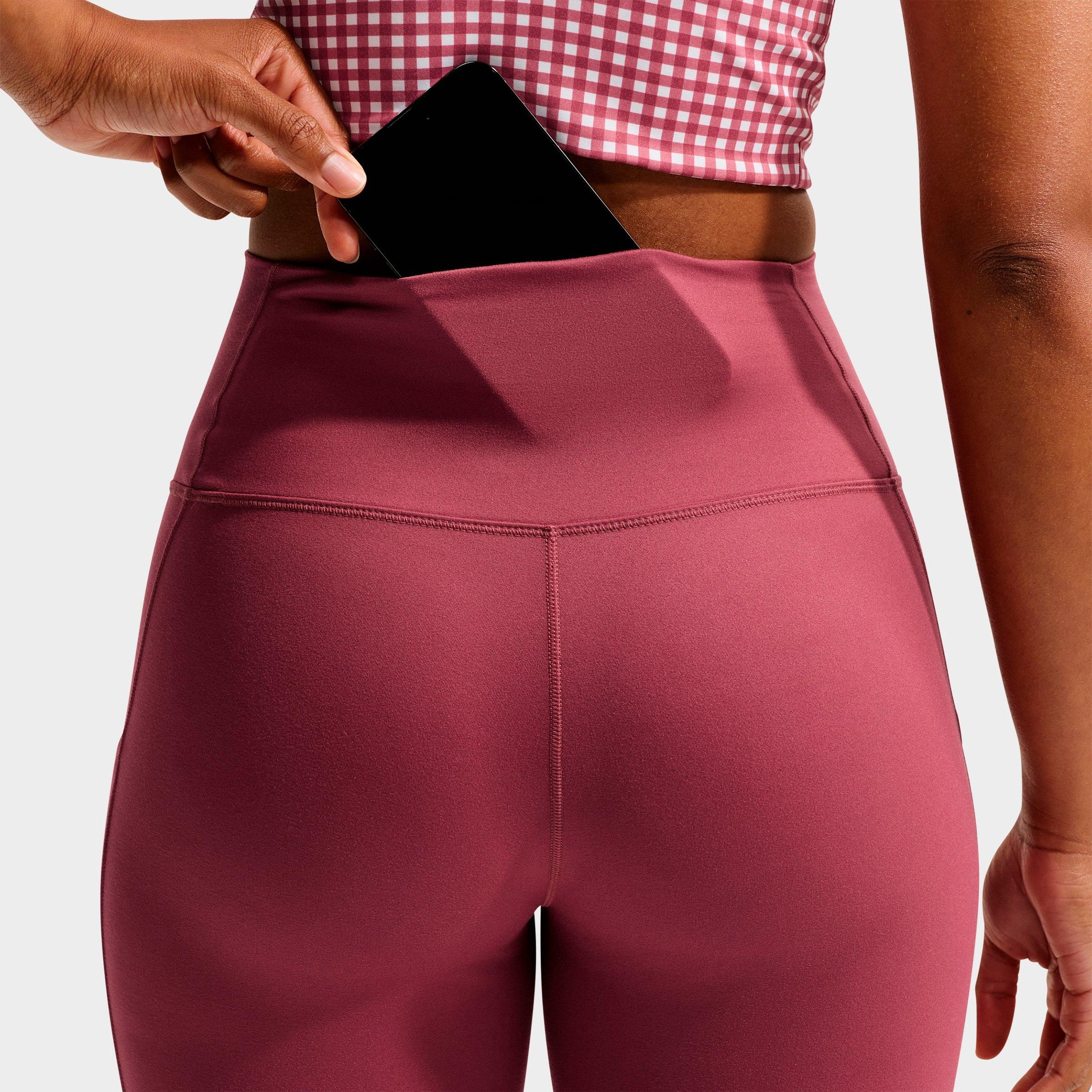 Women's Nithtke One Dri-FIT High-Rise 7/8 Training Tights - Pink Smoke/White