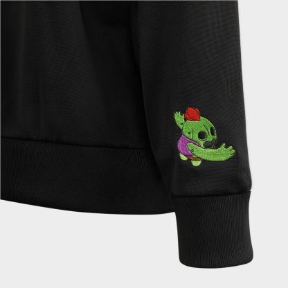 Big Kids' adidas Originals x Brawl Stars Superstar Loose Full-Zip Track Top - Black/White