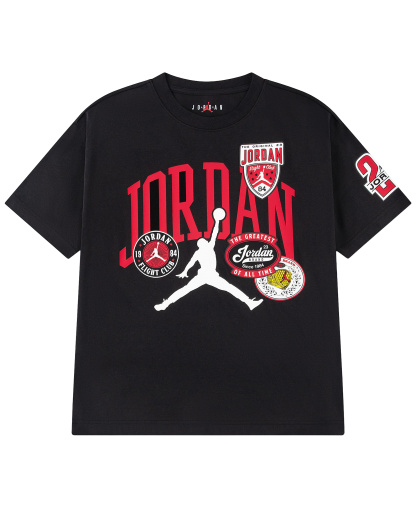 Jordan Boys' 8-20 Short-Sleeve T-Shirt - Black