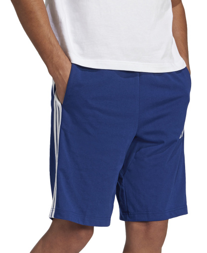 adidas Men's Jersey Shorts - Dark Blue /Wht