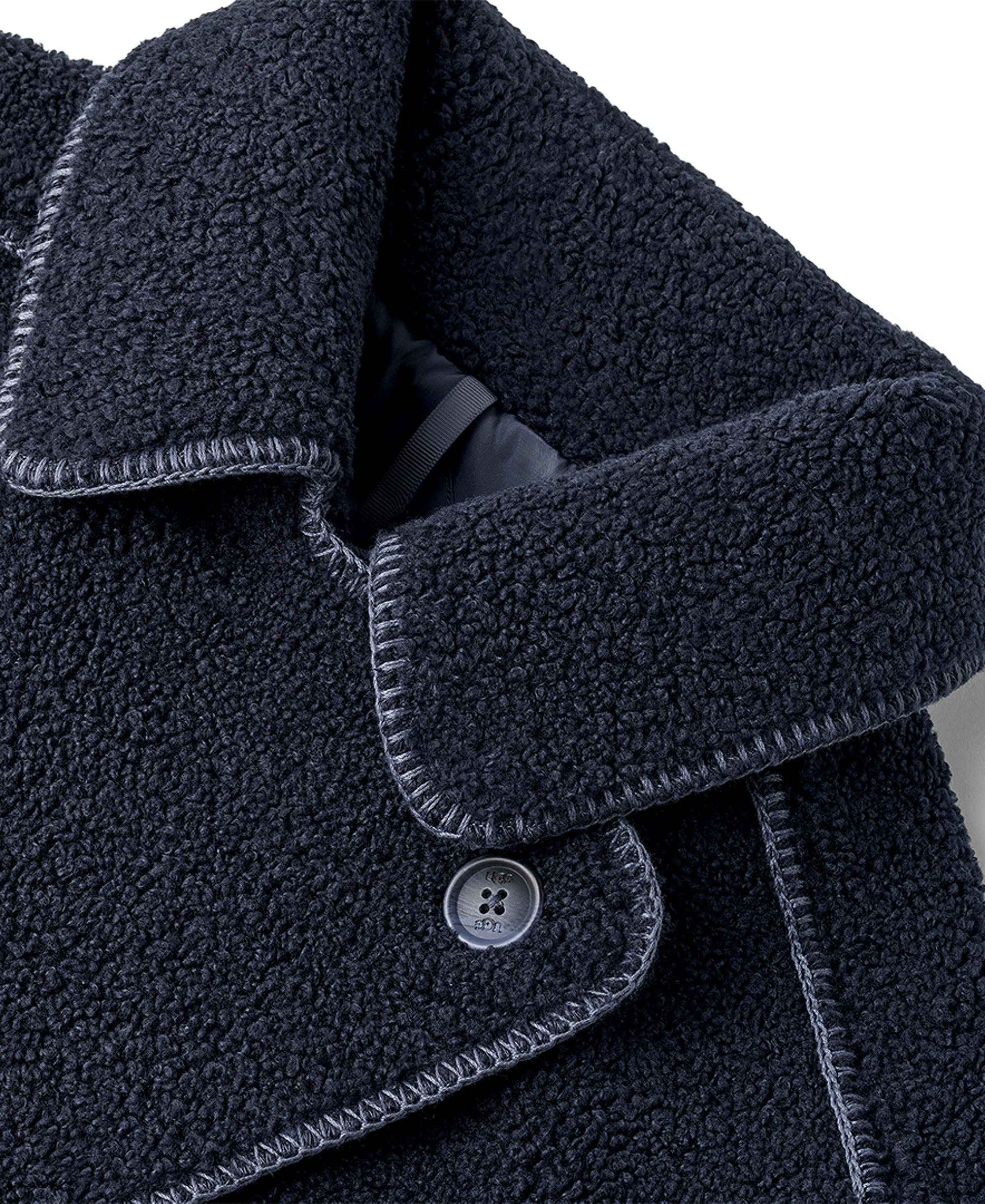 UGG Women's Sema Fluff Coat - Eve Blue