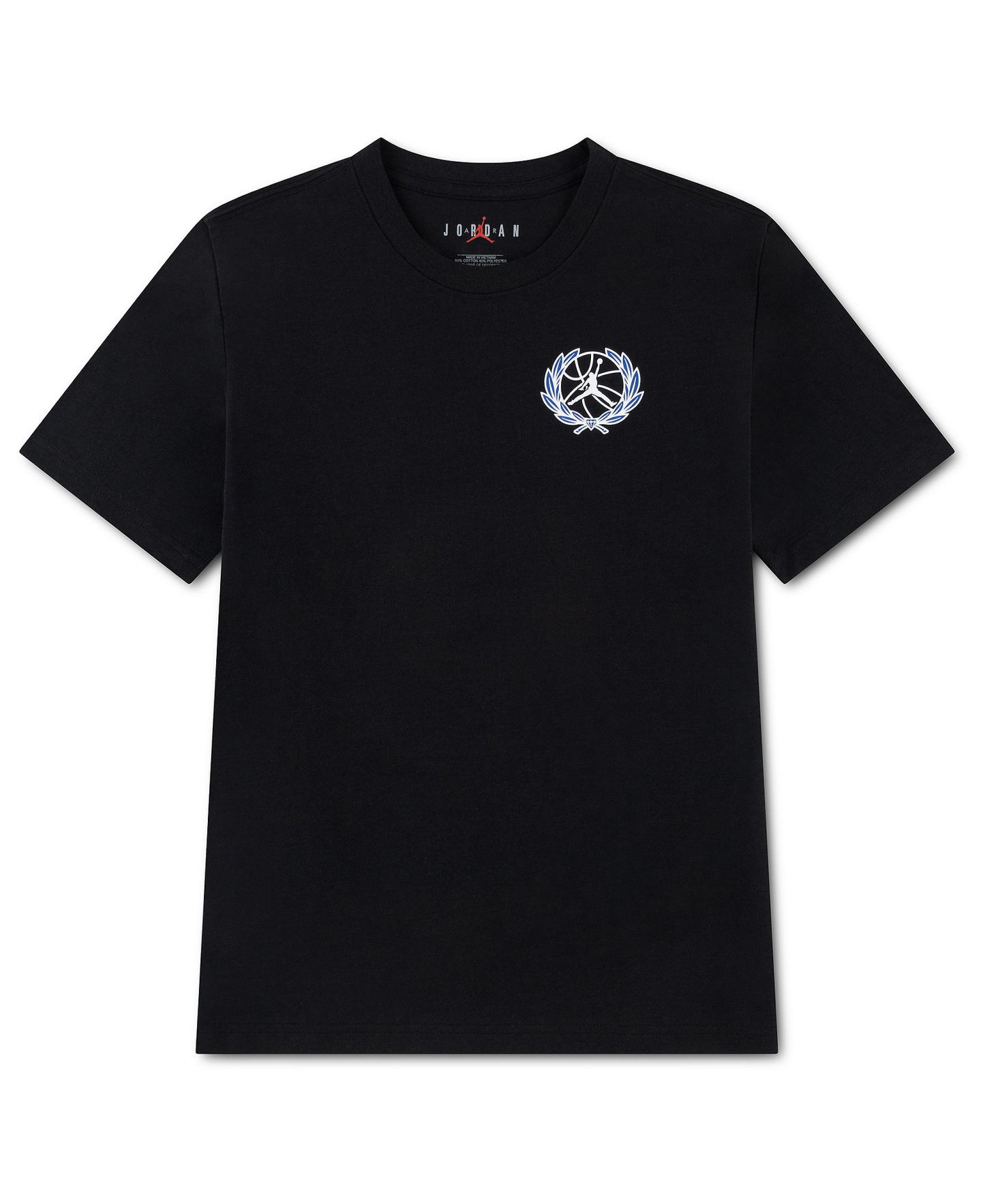 Jordan Boys' 8-20 Overtime Short-Sleeve T-Shirt - Black