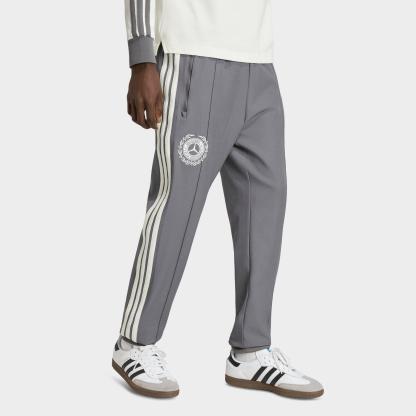 Men's adidas Mercedes-AMG Petronas F1 Team Silver Arrows Icon Track Pants - Granite/Off White